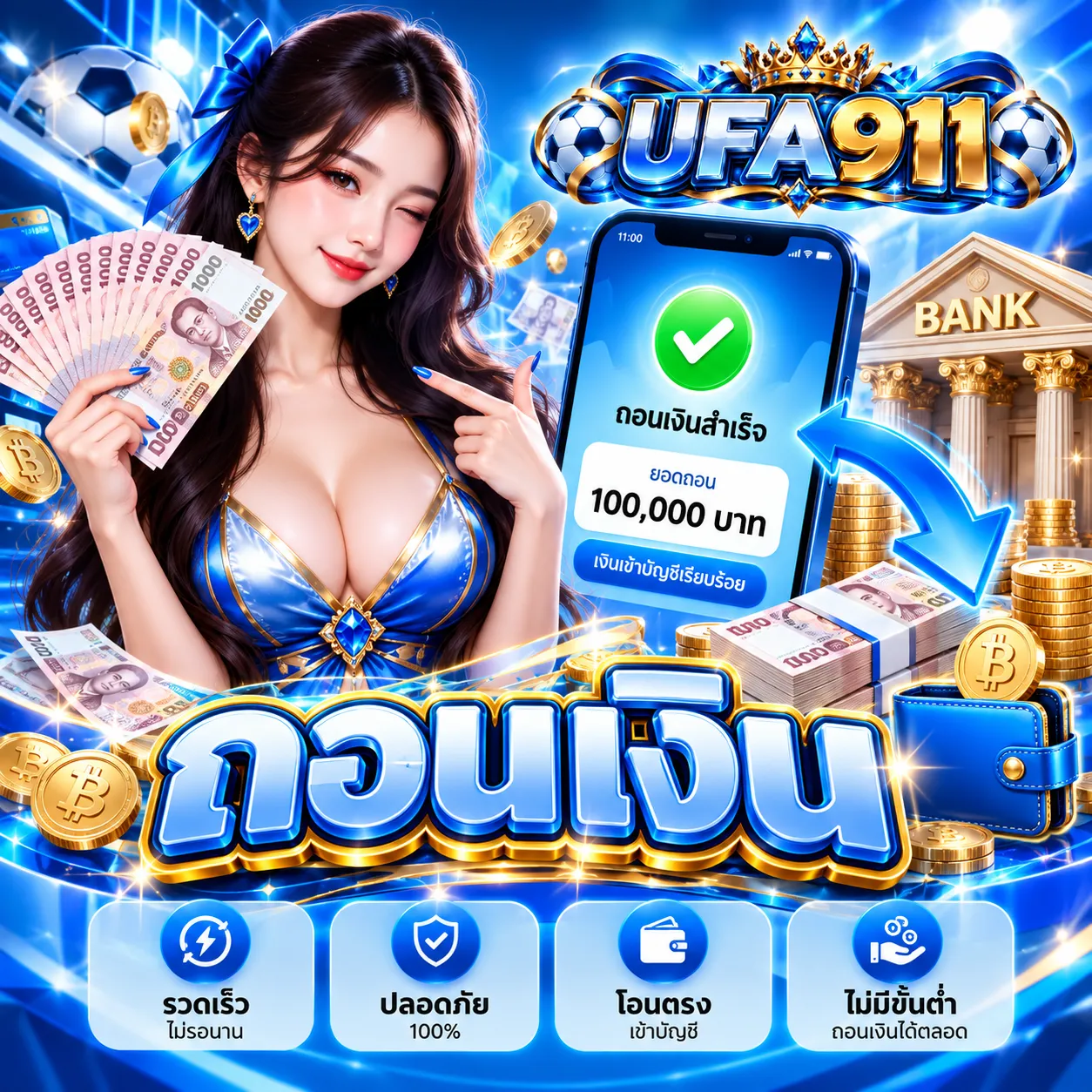 ฝาก ถอน อัตโนมัติ 24 ชั่วโมง 2 วินาทีก็เล่นได้ ไม่ต้องแจ้ง